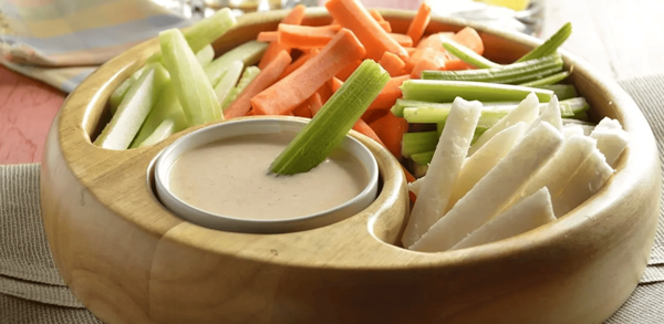 Crudités Zanahoria Jícama y Pepino