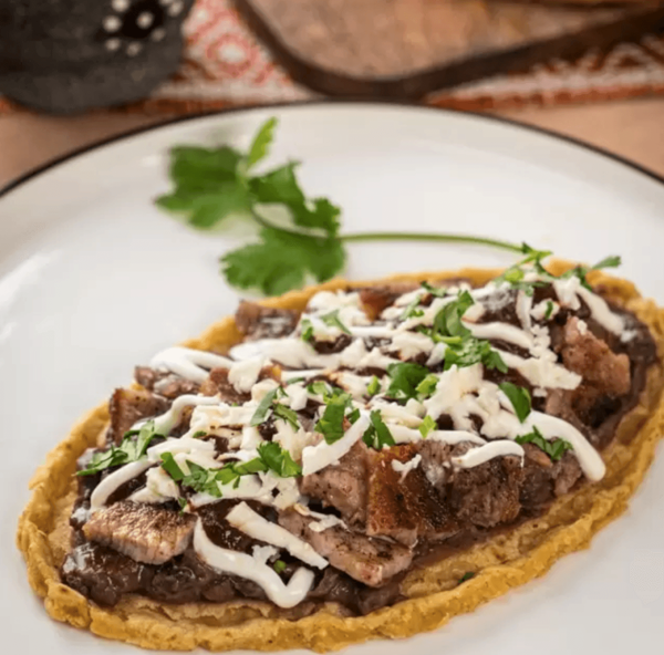 Huarache con Arrachera
